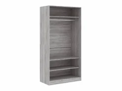Armario Abierto, Vestidor|Armario de madera contrachapada Sonoma 100x50x200 cm ES248126