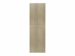 Armario de oficina contrachapado color roble 60x32x190 cm ES865712 Marru00f3n Online