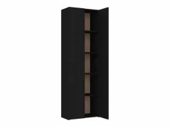 vidaxl Armario de oficina de madera contrachapada 60x32x190 cm Negro