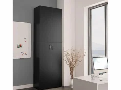 Armario de oficina 60x32x190 cm Madera de ingeniería^ Best