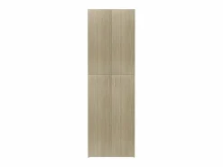 Armario de oficina roble Sonoma 60x32x190 cm Madera de ingeniería^ New