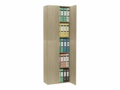 Armario de oficina roble Sonoma 60x32x190 cm Madera de ingeniería^ New