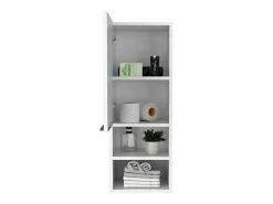 Armario de Pared baño Mila, con estantes 30CM L X 25.5CM P X 81CM A^TuHome New