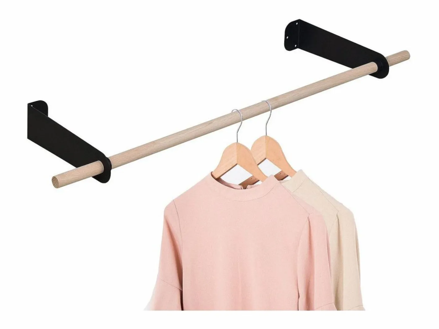 Armario de pared de madera y metal L100 cm YURI^ Discount