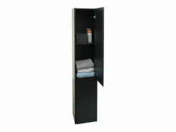 MCW Armario de pared -L86, Negro Outlet