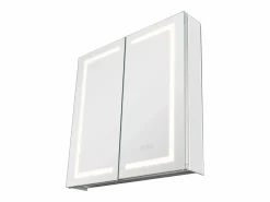 Armario de Pared para Baño SucceBuy Armario de Tocador con Espejo HD y LED de 3 Colores con Intensidad Variable, Función de Desempañado con Memoria, 65 x 65 cm Blanco Sale