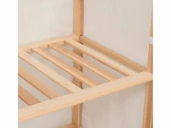 Armario Abierto, Vestidor|Armario de ropa de 3 niveles 79x40x170 cm ES657417