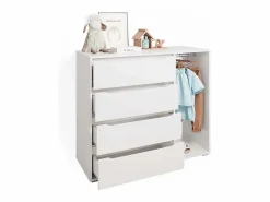 Vicco Muebles Niño|Armario de ropa para niños 120x48x101.9 ruben