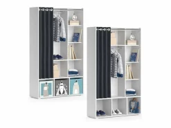 Vicco Muebles Niño|Armario de ropa para niños 105.8x38x178.1 luigi