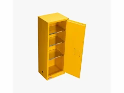 Armario de Seguridad SucceBuy para Productos Inflamables de 87 L 59 x 46 x 165,1 cm, Armario Cortafuegos para Líquidos Inflamables en Acero Laminado Amarillo Online