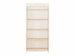 vidaxl Armario de tela 79x40x170 cm Blanco Best