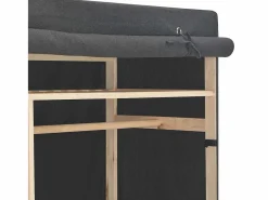 vidaxl Mueble Perchero|Armario de tela 110x40x170 cm