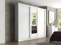 Armario espejo y puertas correderas ROXANE –^Vente-unique Best