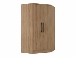 Vente-unique Armario|Armario esquinero de 2 puertas L101 cm color natural - AURALI