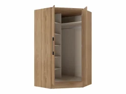 Vente-unique Armario|Armario esquinero de 2 puertas L101 cm color natural - AURALI