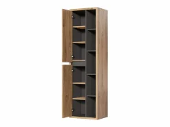 Vente-unique Columna De Baño|Armario flotante de baño en , H170 cm, PURNAL