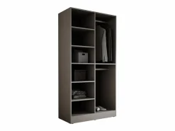 Armario Abierto, Vestidor|Armario: Platino, 100 x 200 x 51 cm