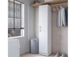 Columna De Baño|Armario hogar escobero Multiusos en Color (Alto 170 cm/Ancho 35 cm/Fondo 32 cm) - Buyqualia