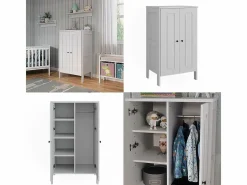 Vicco Muebles Niño|Armario infantil 70x53.4x120.6 ajaton