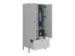 Vicco Armario infantil 83.3x53.4x187 ajaton Blanco Outlet