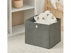 Sobuy Burro Para Ropa|Armario Infantil con 3 Ganchos, 1 Cesta y 1 Percha Mueble Organizador Juguetes y Ropa 97 x 35 x 108 cm KMB40-W ES