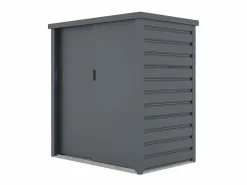 Vente-unique Armario De Jardín|Armario jardín acero galvanizado gris Medidas Ancho 120 x Prof. 80 x Alt. 131 cm - REIVAX