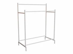VCM Burro Para Ropa|Armario Labol S Negro AL. 132 x AN. 103 x P. 52 cm