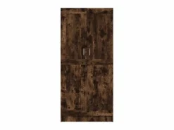 Armario Abierto, Vestidor|Armario madera contrachapada roble ahumado 82,5x51,5x180 cm ES571153