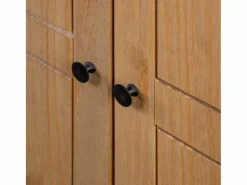 vidaxl Armario madera maciza pino Panamá Range 80x50x171,5 cm Color natural claro Hot