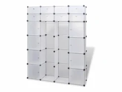 Armario modular con 18 compartimentos 37x146x180,5 cm ES593082^ Hot