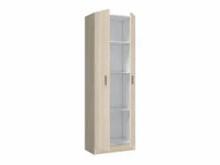 Armario multiusos 2 puertas - Roble^duehome Discount