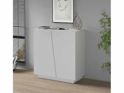 Armario multiusos Easy con 2 puertas mate 79,20x38x86 cm^ Outlet