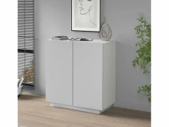 Armario multiusos Easy con 2 puertas mate 79,20x38x86 cm^ Clearance
