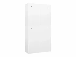 Armario oficina acero vidrio templado 90x40x180 cm^vidaxl Clearance