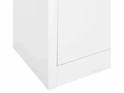 Armario oficina acero vidrio templado 90x40x180 cm^vidaxl Clearance