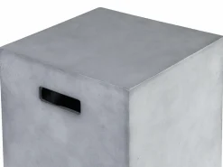 Vente-unique Brasero|Armario para bombona de gas rectangular gris para gas en MGO - SEROZA