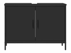 Mueble De Lavabo|Armario para lavabo de baño madera ingeniería 80x30x60 cm ES431307
