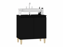 Armario para lavabo madera contrachapada 58x33x60 cm^vidaxl Discount