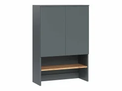 Vicco Armario para lavadora antracita/roble dorado 68x29x100.4 viktor Gris antracita Hot