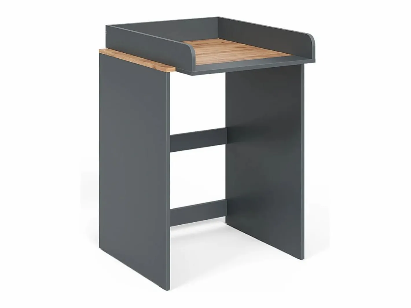 Vicco Armario para lavadora antracita/roble dorado 68x60x88.2 viktor Gris antracita Outlet