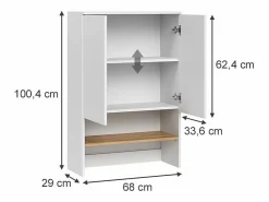 Armario para lavadora /artesano 68x29x100.4 viktor^Vicco Clearance