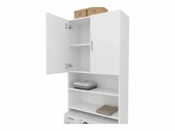 Vicco Armario para lavadora 64x26x190 martha Blanco Clearance