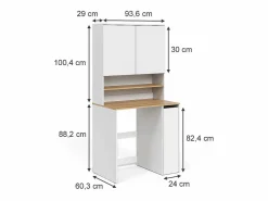 Vicco Mueble Para Lavadora|Armario para lavadora /artesano 93.6x60.3x88.2 viktor