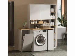 Vicco Mueble Para Lavadora|Armario para lavadora /artesano 93.6x60.3x88.2 viktor