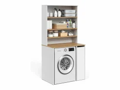 Vicco Armario para lavadora /artesano 93.6x60x88.2 viktor Blanco