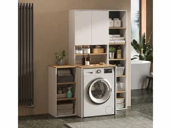 Vicco Armario para lavadora /artesano 68x60x88.2 viktor Blanco Discount