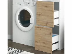 Vicco Mueble Para Lavadora|Armario para lavadora 99x33.8x98 alf