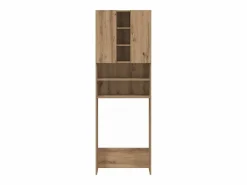 vidaxl Mueble Para Lavadora|Armario para lavadora Nemo 2 puertas + 5 compartimentos roble 190x64x25,5 cm