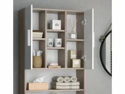 Vicco Mueble Para Lavadora|Armario para lavadora sonoma 64x25.6x190 luis