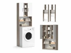 Vicco Mueble Para Lavadora|Armario para lavadora sonoma 64x25.6x190 luis